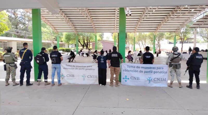 Recaban gobiernos de México y de Zacatecas 534 perfiles genéticos en jornadas realizadas en el estado