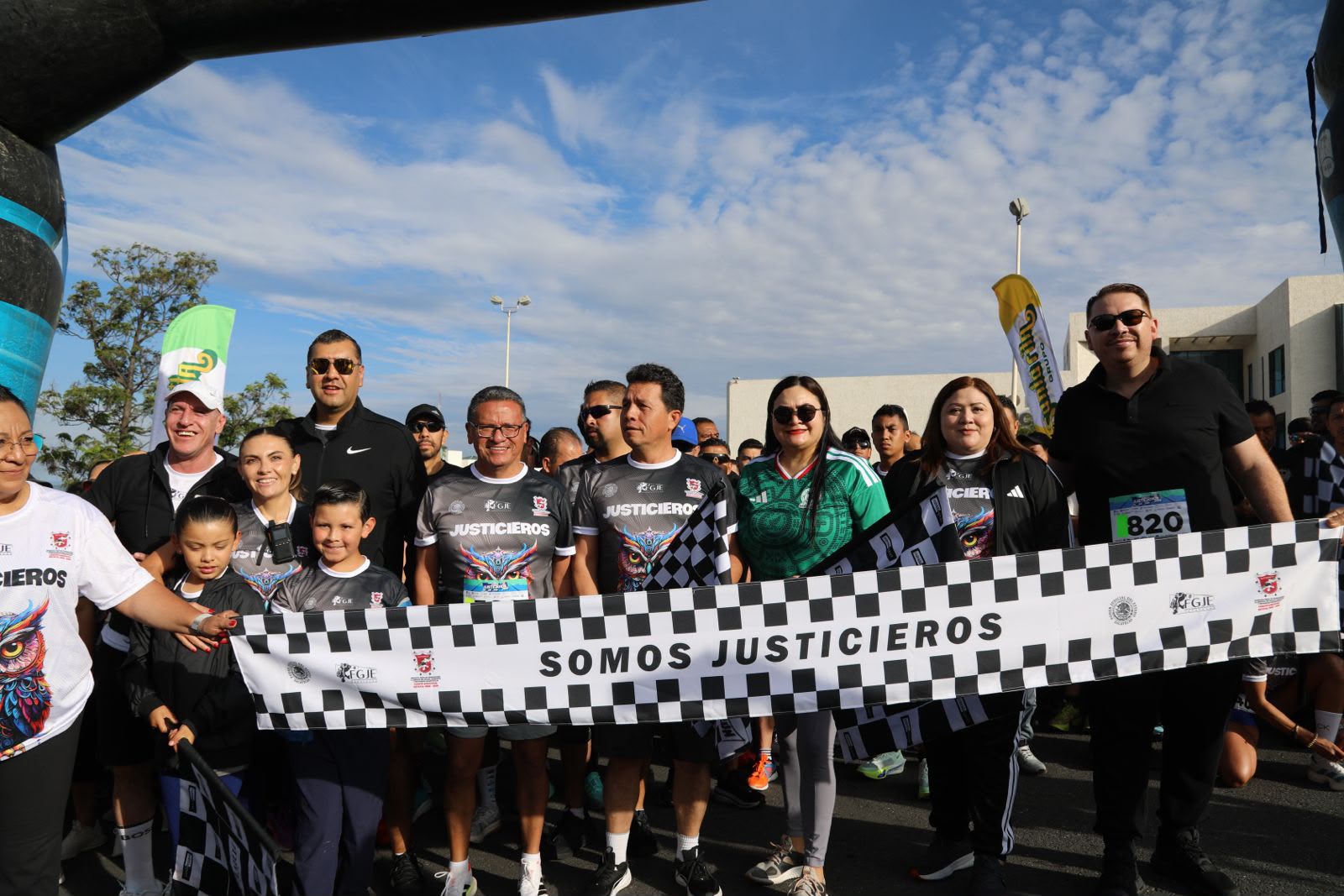 PODER JUDICIAL DEL ESTADO DE ZACATECAS PARTICIPÓ ACTIVAMENTE EN LA 6.ª CARRERA “JUSTICIEROS”