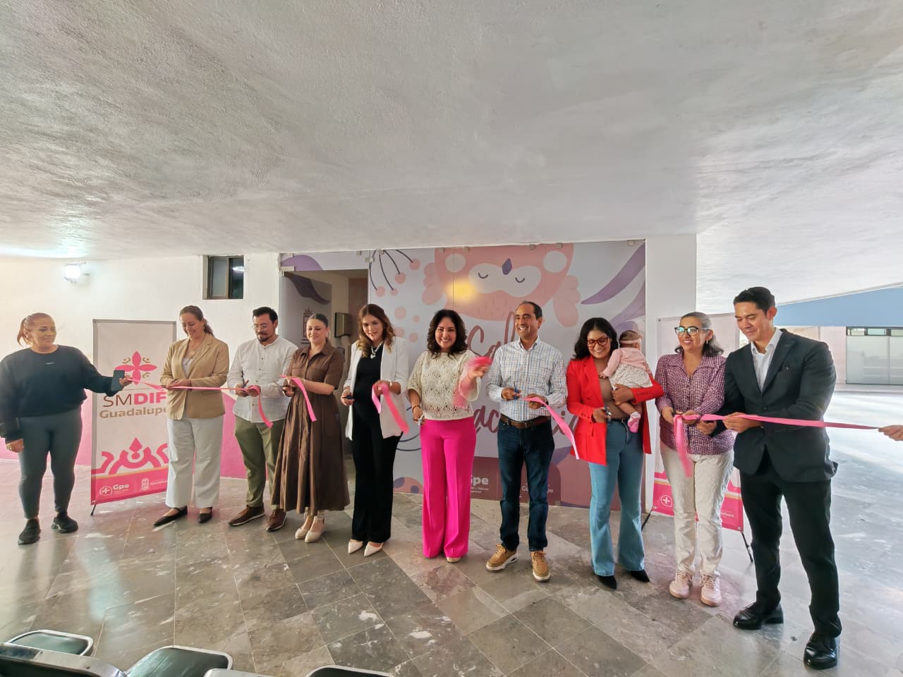 Inauguran primera sala de lactancia en Guadalupe