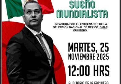 Compartirá Omar Quintero, entrenador de la Selección Nacional de Básquetbol, el Sueño Mundialista ante estudiantes de Zacatecas