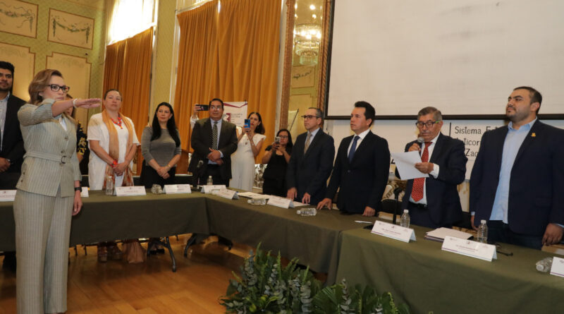 Rinde protesta titular de Secretaría Ejecutiva del Sistema Estatal Anticorrupción de Zacatecas