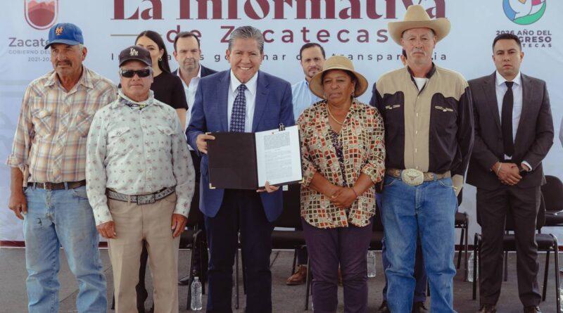 Refrenda Gobernador David Monreal compromiso por consolidar la paz y la tranquilidad de las comunidades zacatecanas