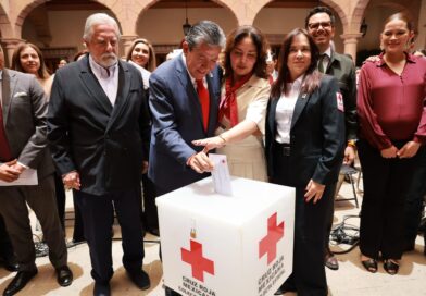 Da arranque Gobernador David Monreal a Colecta de Cruz Roja Mexicana en Zacatecas, “Esto que ves lo hacemos juntos”