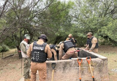 Con uso de drones, realiza Gobierno de Zacatecas diligencia de búsqueda de personas generalizada, en Cañitas