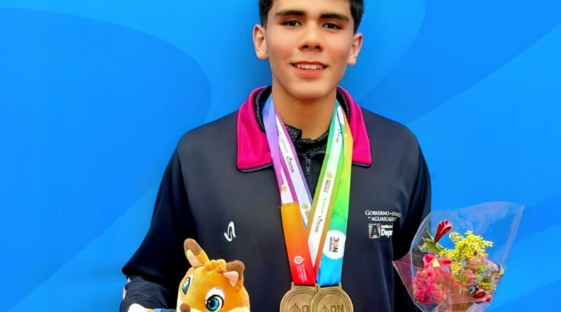 Estudiante de Cobaez conquista doble oro en Olimpiada Nacional CONADE 2026