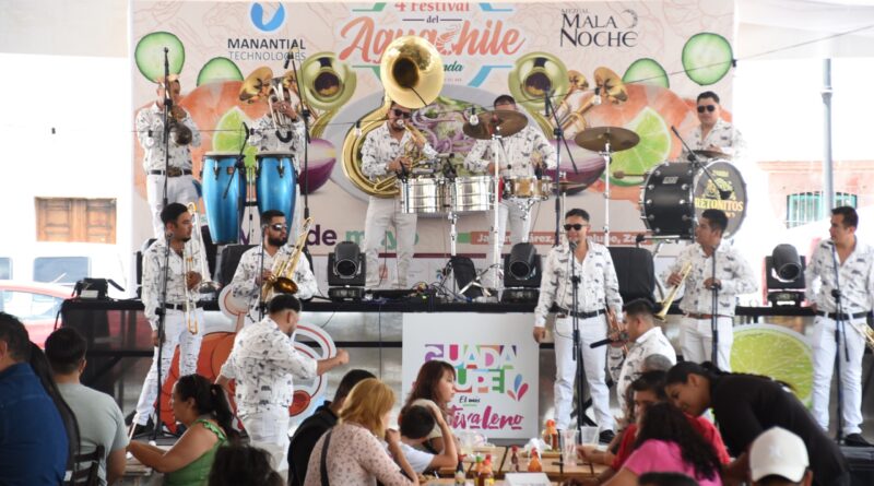 Genera 4to Festival del Aguachile y la Banda, importante derrama económica en Guadalupe