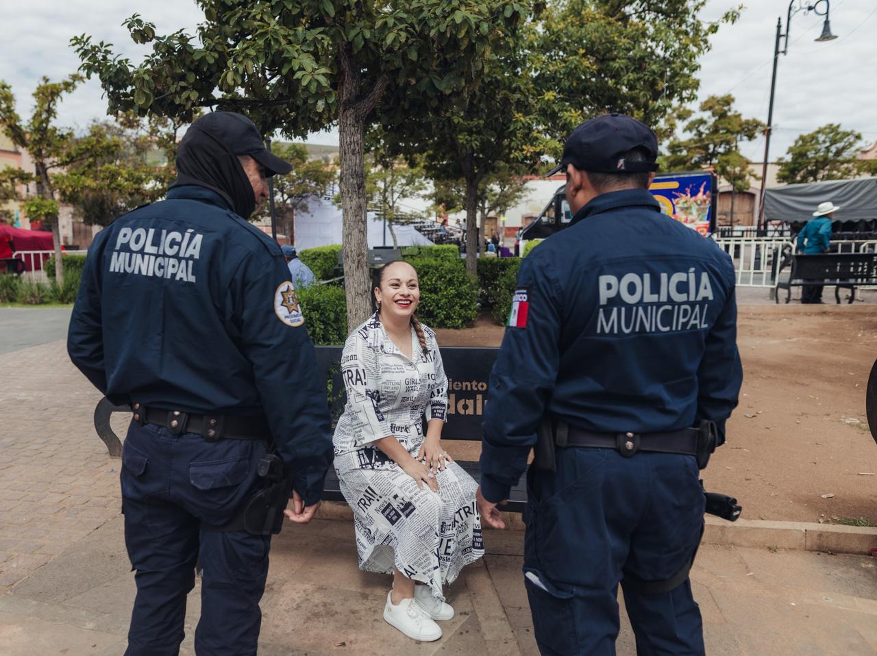 Impulsa Pepe Saldívar la policía Turística en el Pueblo Mágico de Guadalupe