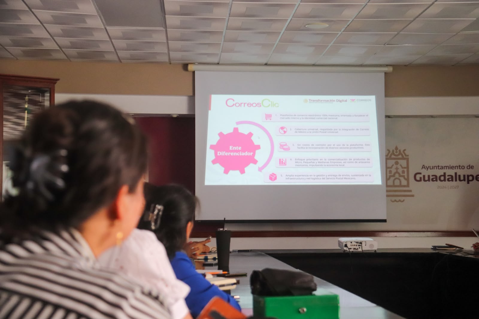 Capacita Gobierno de Pepe Saldívar a Mipymes en gestión virtual