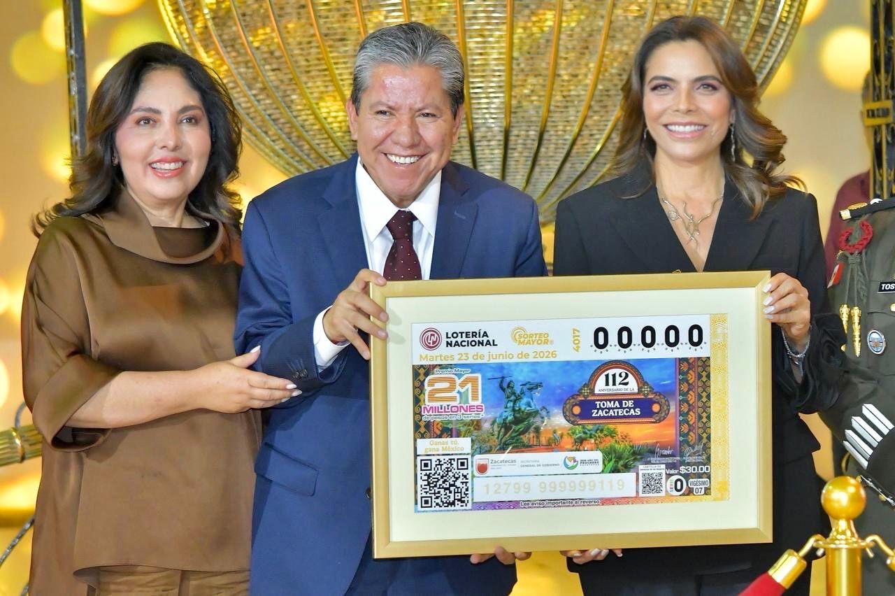La Toma de Zacatecas, símbolo de lucha y resistencia, es conmemorada con Sorteo Mayor de Lotería Nacional en territorio