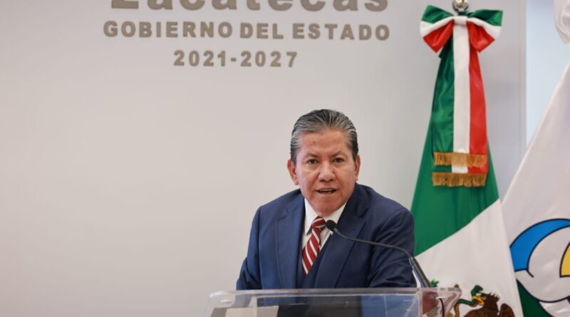 Celebra Gobernador David Monreal participación masiva de zacatecanos en jornada nacional de unidad convocada por Presidenta Claudia Sheinbaum