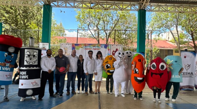 Previene Gobierno de Zacatecas tabaquismo en Cobaez, plantel Morelos