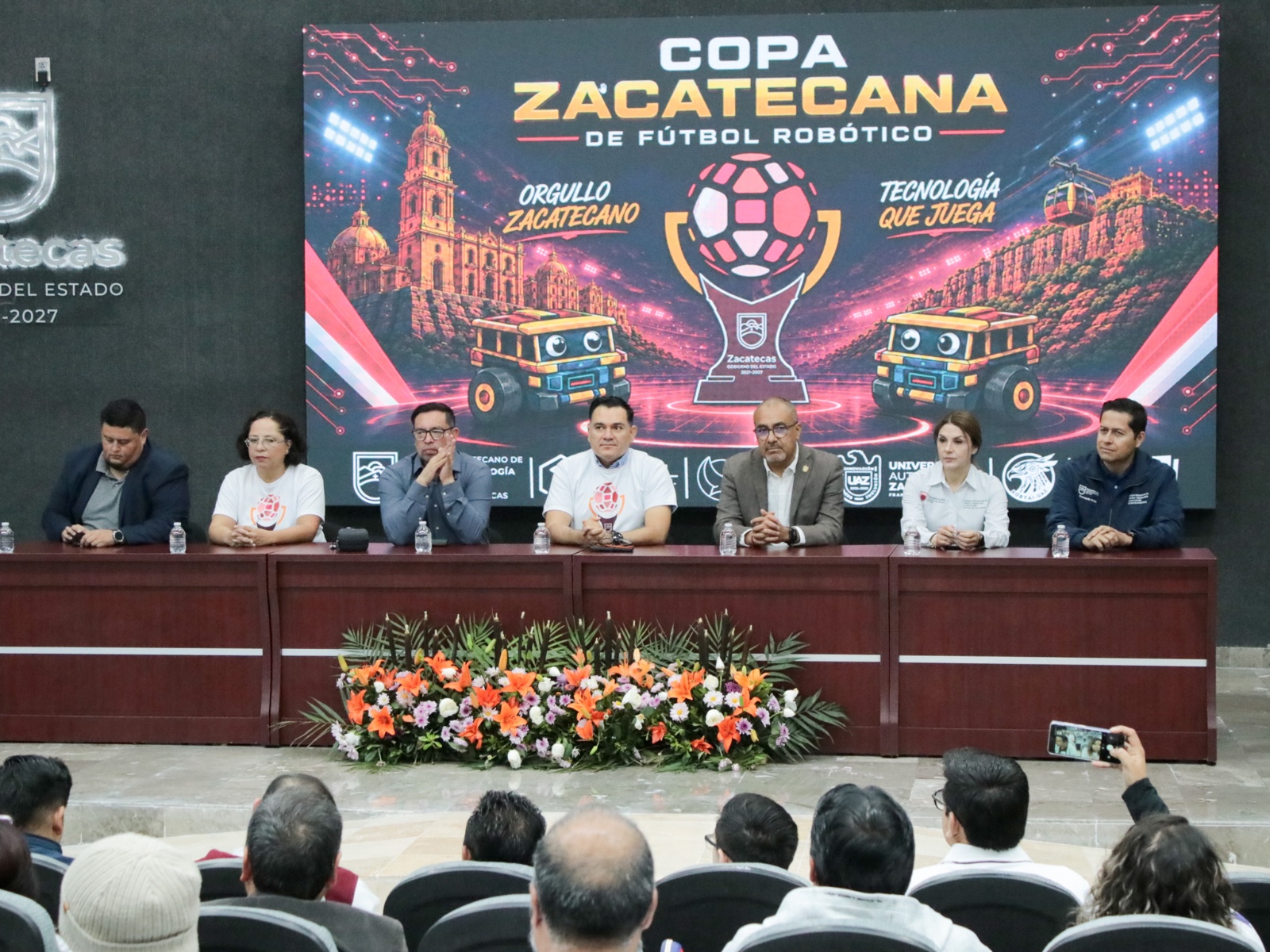 Realiza Gobierno de Zacatecas Primera Copa de Fútbol Robótico 2026 para incentivar vocaciones científicas y tecnológicas