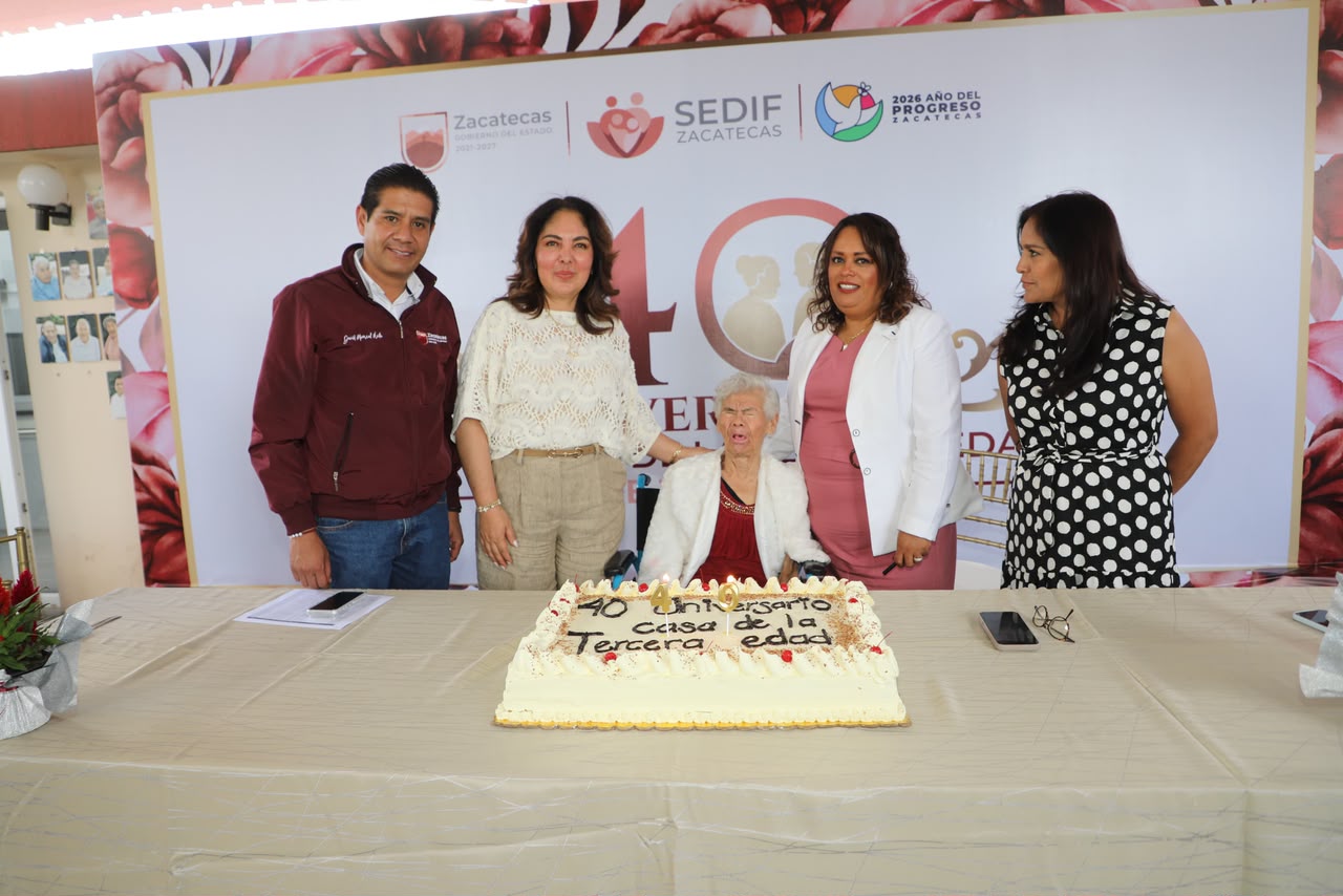 Celebra Casa Hogar para la Tercera Edad 40 años de brindar atención y bienestar a personas adultas mayores