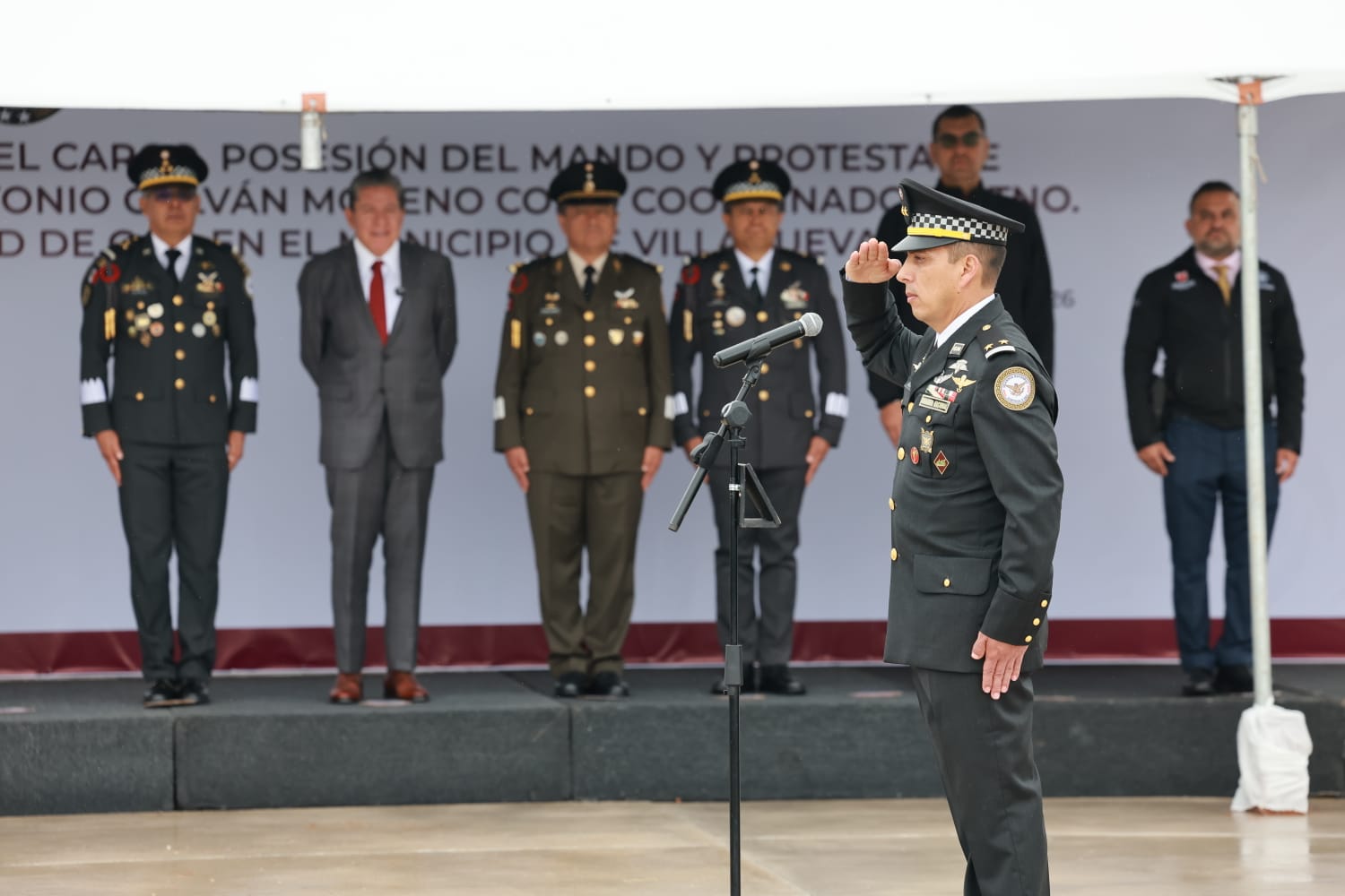 Asume José Antonio Galván Moreno la Coordinación de la Guardia Nacional Unidad Villanueva, Zacatecas