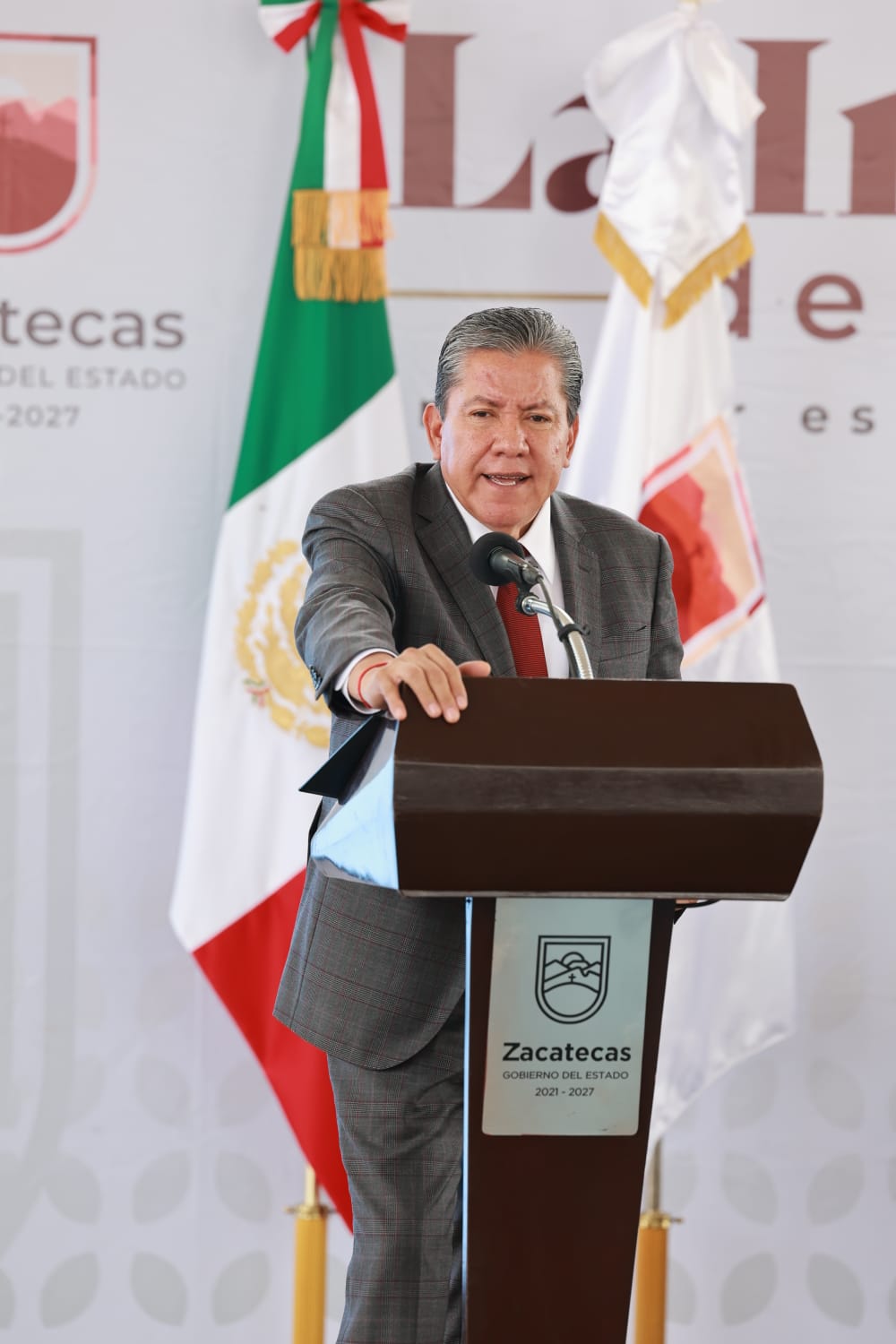 Destaca Gobernador David Monreal recuperación de presas con almacenamiento promedio superior al 61%