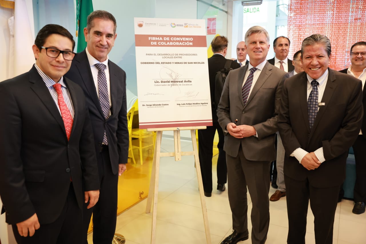 Encabeza Gobernador David Monreal Junta de Consejo Directivo Cámara Minera de México