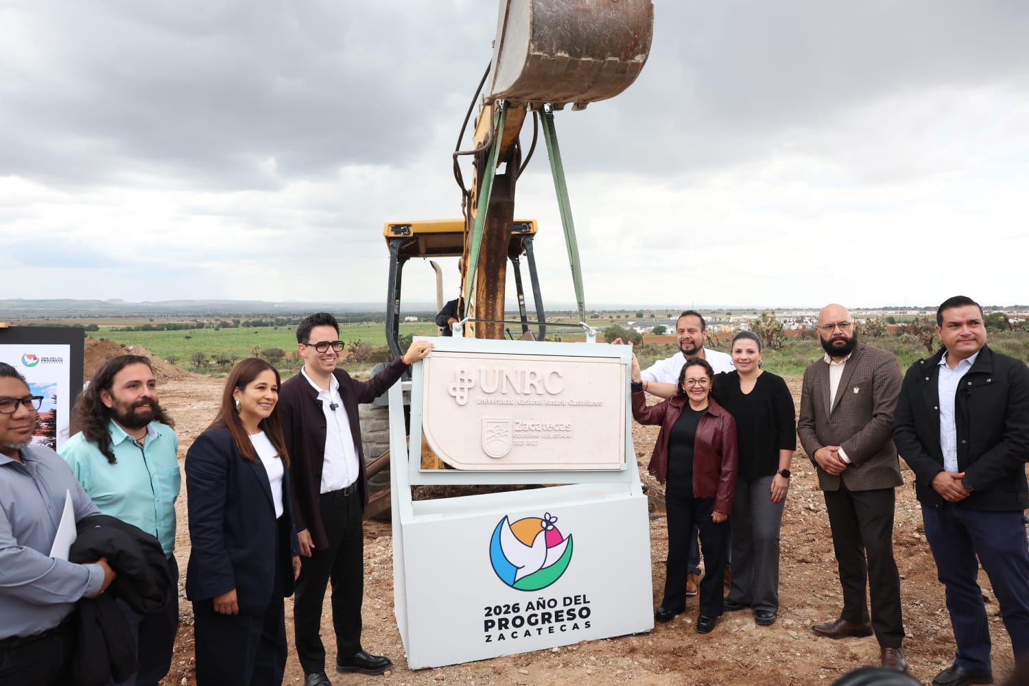 Por gestiones del Gobernador David Monreal, inicia construcción de la Universidad Nacional Rosario Castellanos en Zacatecas 