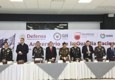 Reconoce Gobernador David Monreal a la Guardia Nacional a siete años de su creación 
