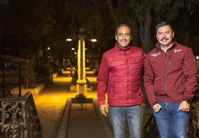 Supervisa Pepe Saldívar cambio de luminarias a luz cálida en la Alameda de Guadalupe Supervisa Pepe Saldívar cambio de luminarias a luz cálida en la Alameda de Guadalupe