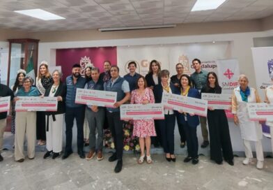 Agradecen asociaciones civiles a Pepe Saldívar por donativos recaudados en la Feria 2025