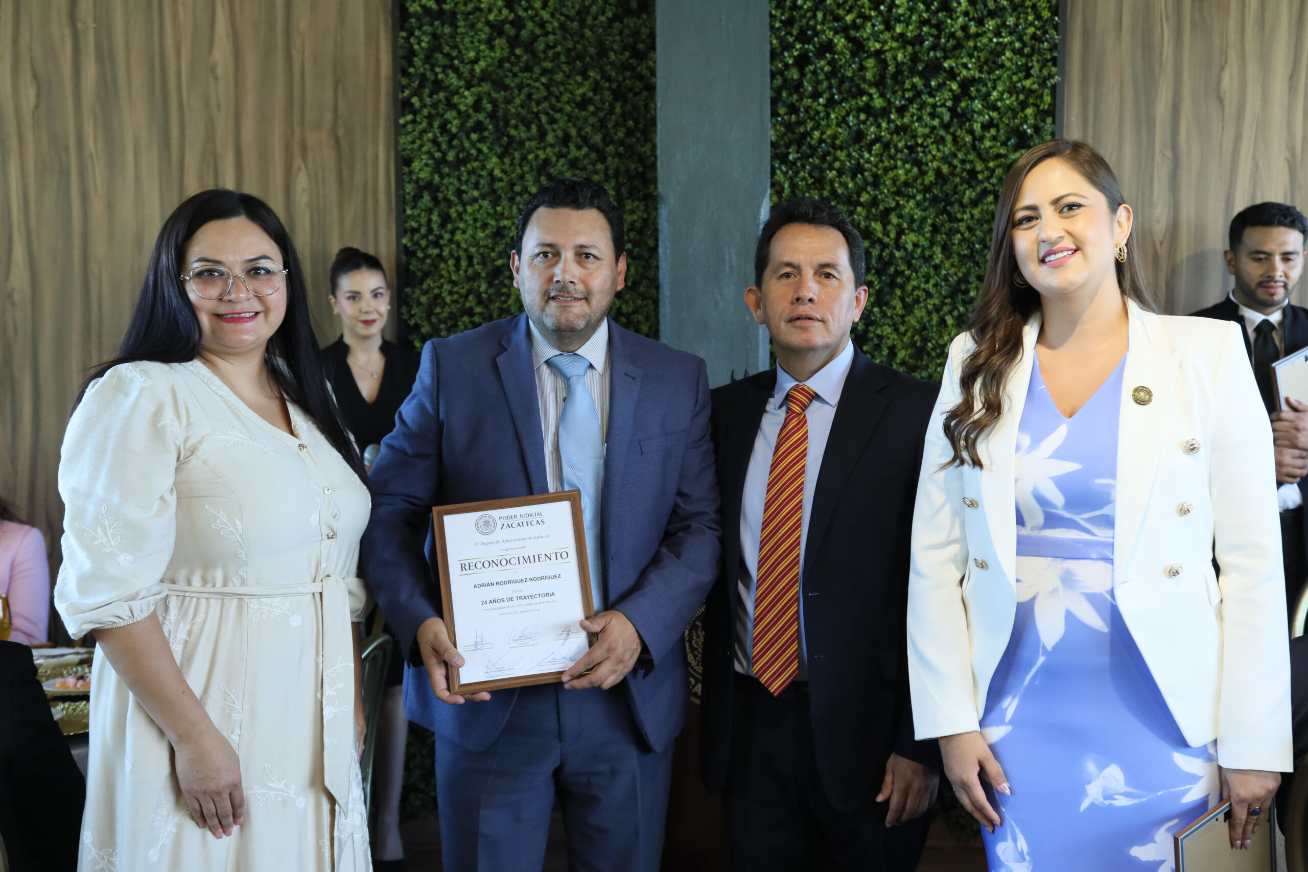 PODER JUDICIAL RECONOCE LA VOCACIÓN Y TRAYECTORIA DE LAS PERSONAS JUZGADORAS