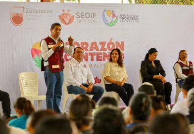 Reciben más de 1 mil 500 familias despensa del programa “Corazón Contento”, en Miguel Auza