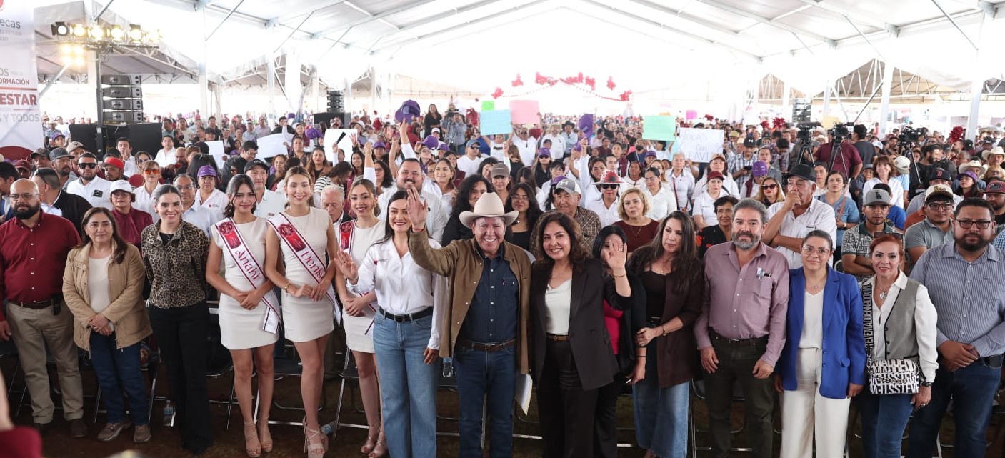 Anuncia Gobernador David Monreal ampliación de programas sociales y 348 nuevos consultorios comunitarios