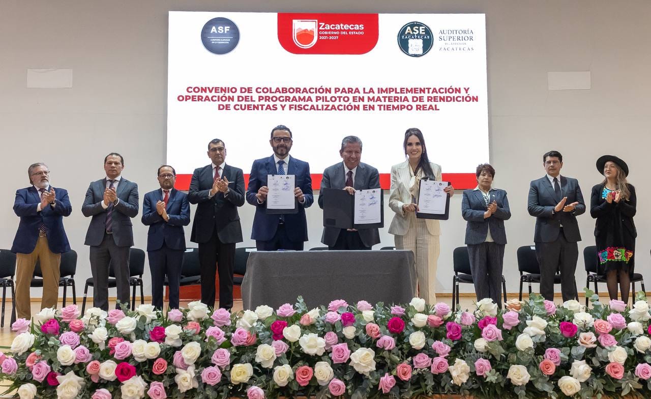 Encabeza Gobernador David Monreal con ASF apertura de auditorías integrales al gasto federalizado en los 58 municipios