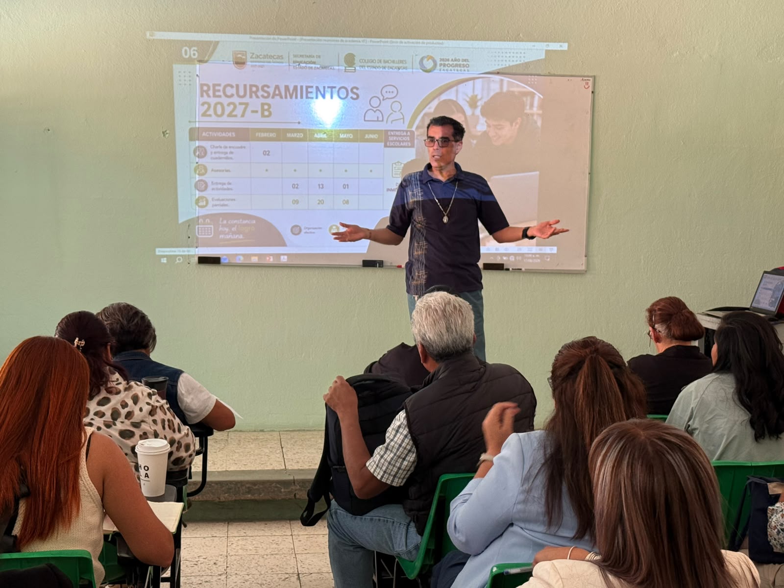 Inicia Cobaez reuniones de academia rumbo al ciclo escolar 2026-2027