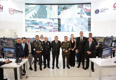 La seguridad llegó para quedarse en Zacatecas: Gobernador David Monreal al inaugurar auditorio del C5i 