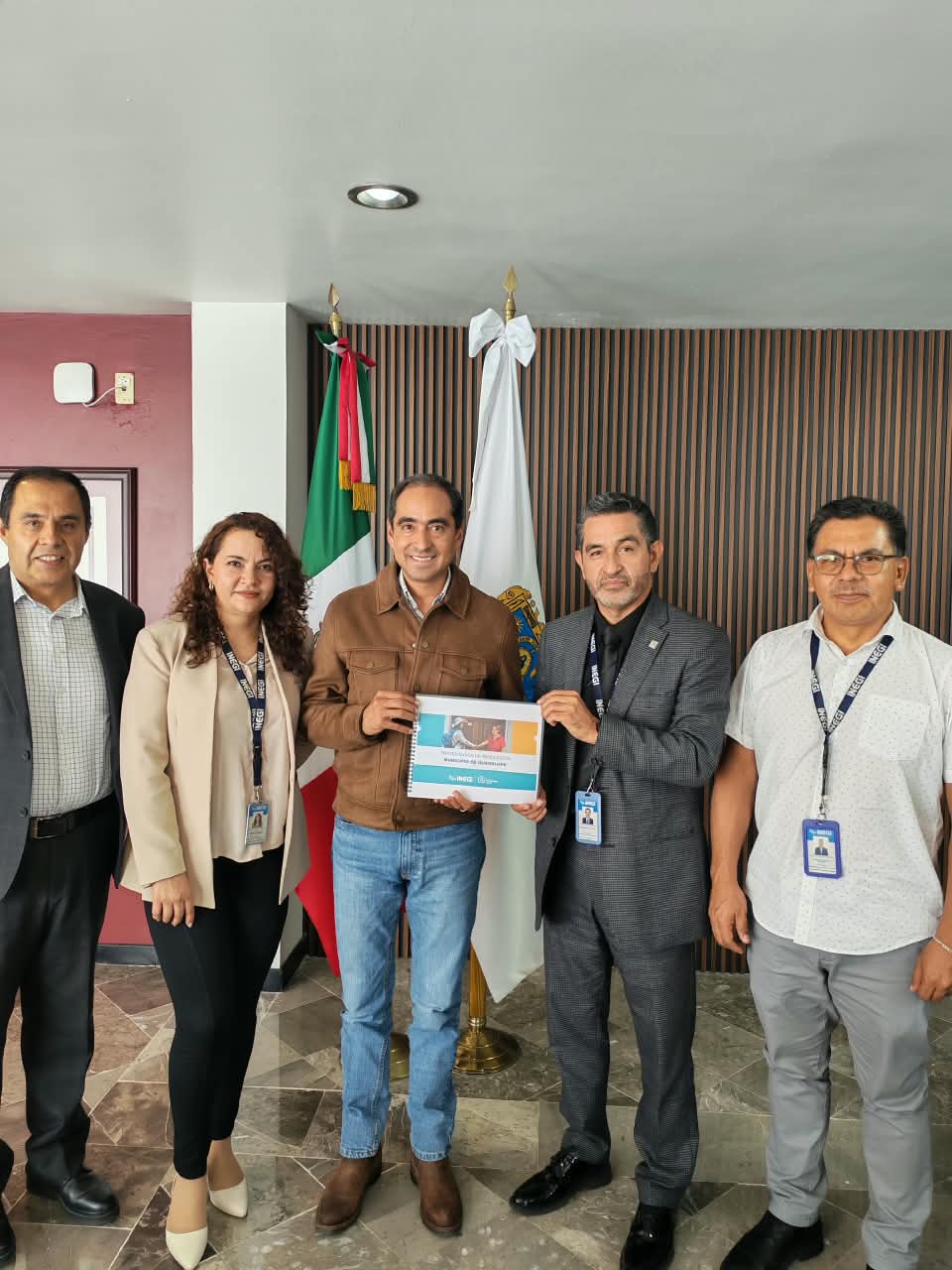 Gobierno de Pepe Saldívar es el primero en reunirse con INEGI para presentación de resultados
