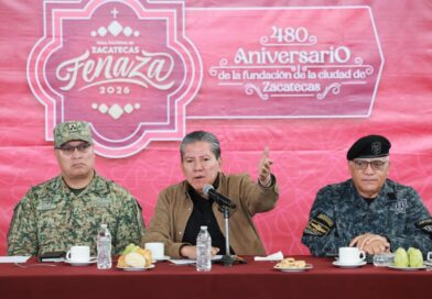 Anuncia Gobernador David Monreal operativo de seguridad para la Feria Nacional de Zacatecas 2026