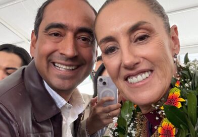 Reconoce Claudia Sheinbaum a Pepe Saldivar por gestionar apoyos federales para Guadupe