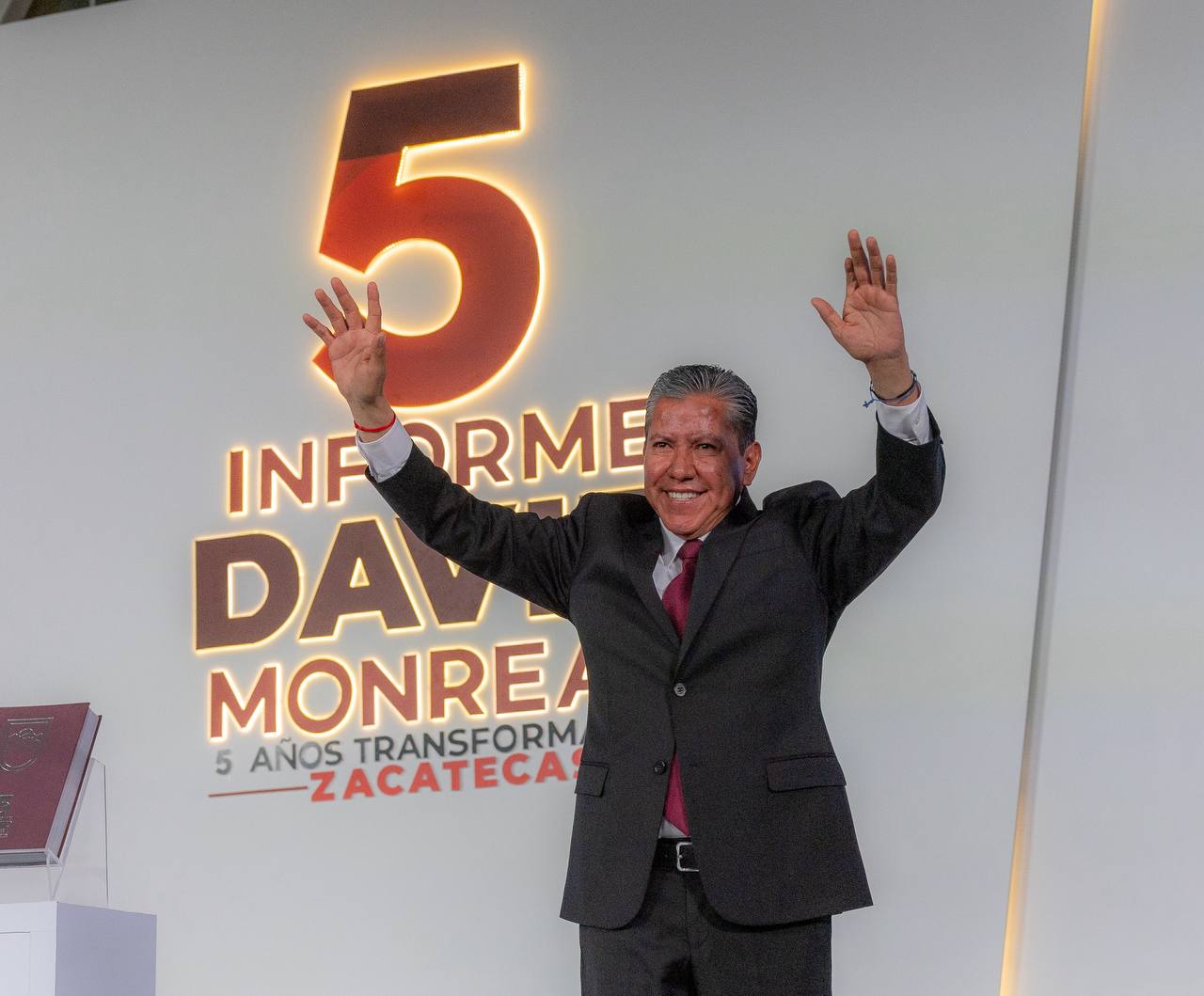 En Zacatecas seguiremos generando paz, bienestar y progreso: Gobernador David Monreal Ávila