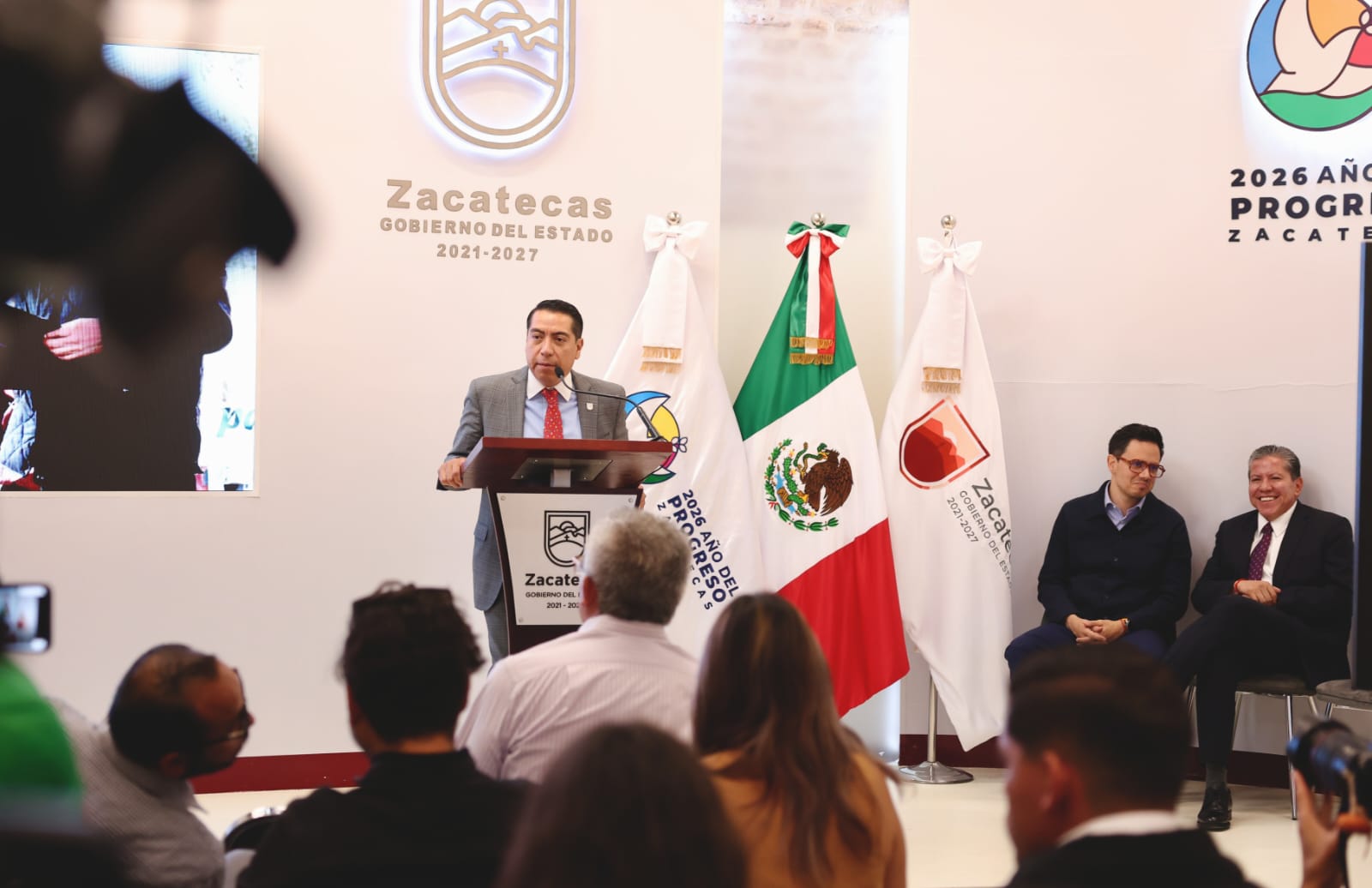 Agradece Gobernador David Monreal a comunidad migrante respaldo permanente a Zacatecas