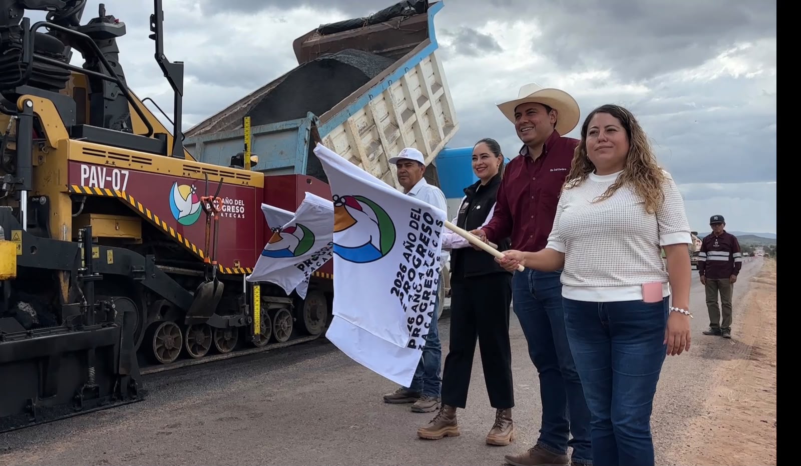Inicia Gobierno de Zacatecas rehabilitación de carretera Trancoso – San José del Carmen