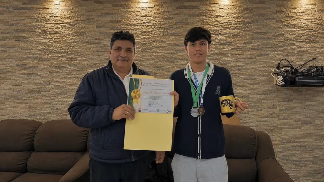 Jorge Abad, estudiante del Cobaez Víctor Rosales, da un paso hacia el fútbol profesional, con el Club Necaxa