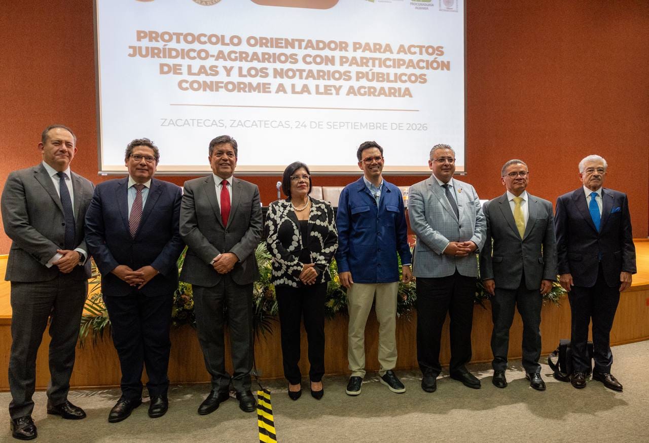 Impulsa Gobernador David Monreal certeza jurídica sobre la tierra para romper el primer eslabón de desigualdad