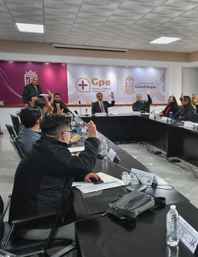 Aprueba Guadalupe ley de ingresos sin aumento de predial y con incentivos a comercios