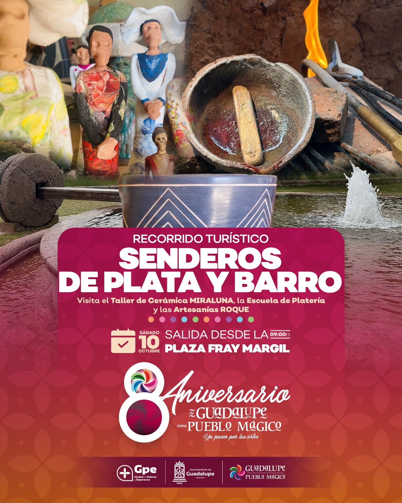 Invita Gobierno de Pepe Saldívar a vivir “Senderos de Plata y Barro”