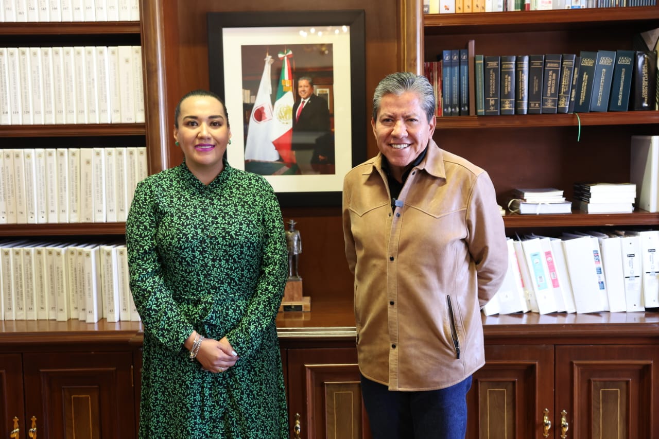 Designa Gobernador David Monreal Ávila a Diana Saucedo Nava como Secretaria General de Gobierno
