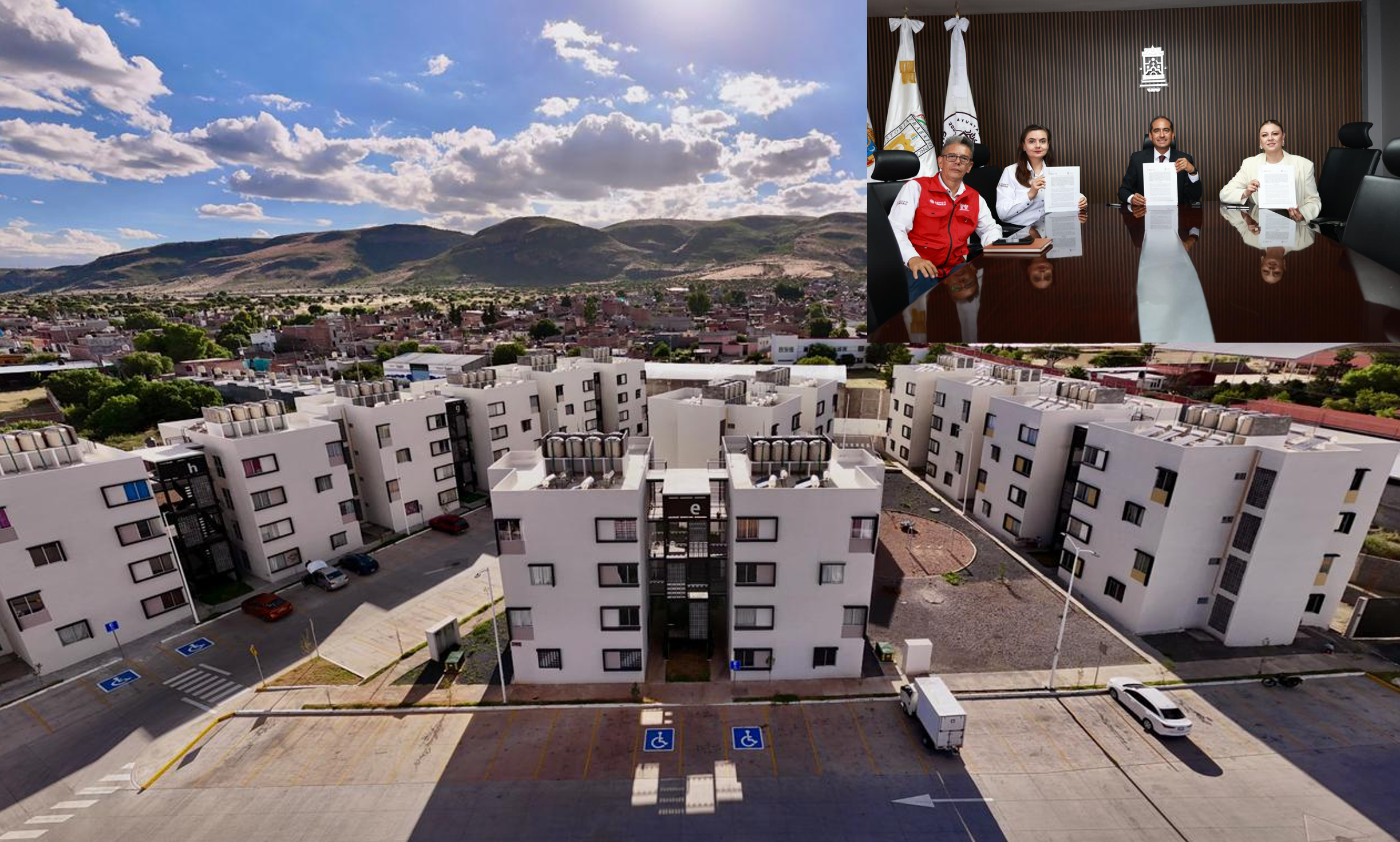Impulsa Pepe Saldívar colaboración con Infonavit para construcción de más viviendas del bienestar
